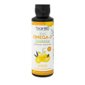 BrainMD Kids' Omega-3 Squeeze: image of orange and white supplement bottle against a transparent background