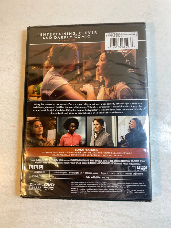 Killing Eve DVD Set BBC 2018 *New*