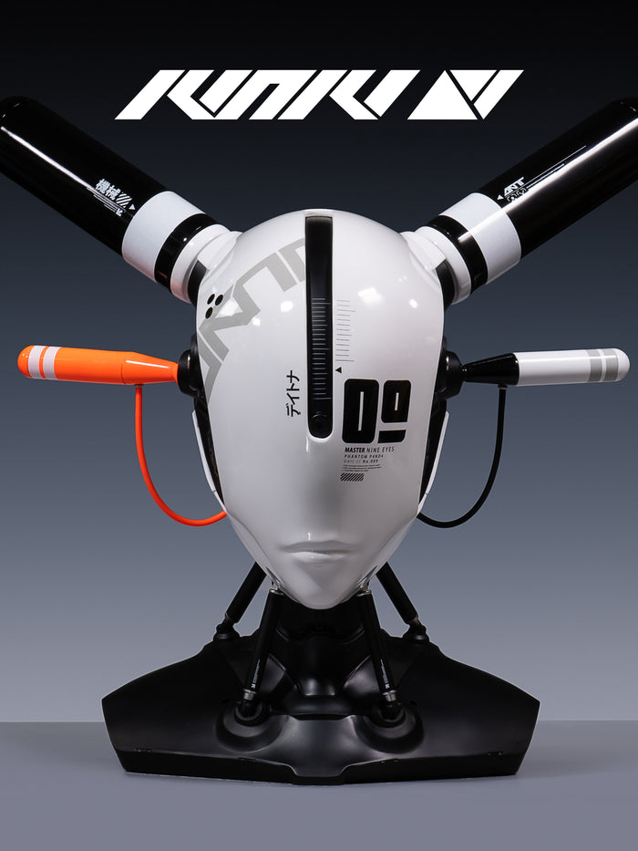 KINKY 09 Phantom Panda Prototype Cranial 1/3 Scale Helmet