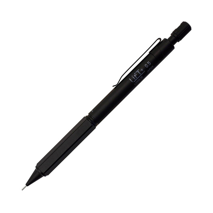 Kitera LIFT+ Mechanical Pencil 0.5mm in black with streamlined barrel and push-button mechanism