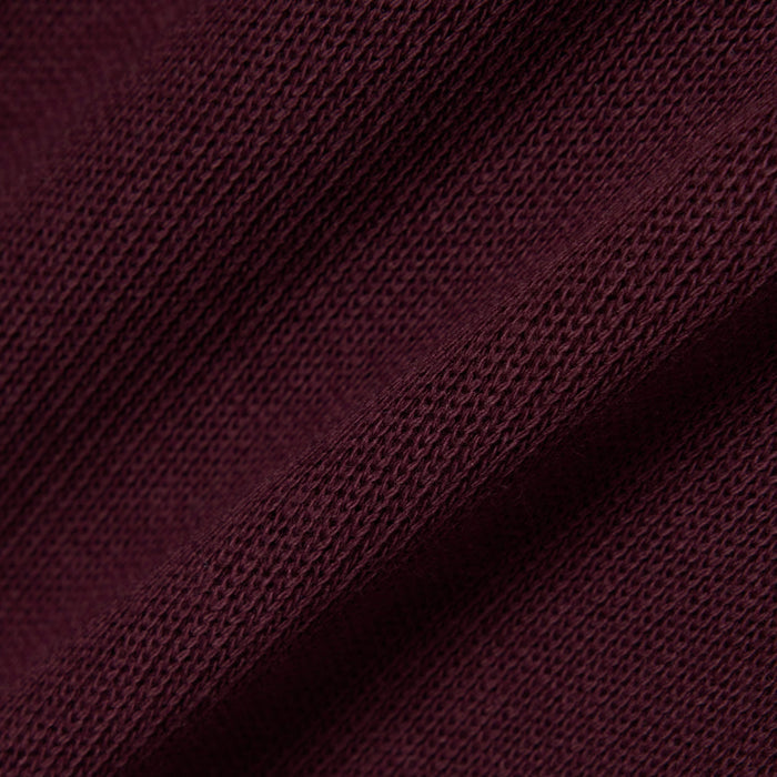 Lacoste Ribbed Cotton Polo Collar Sweatshirt