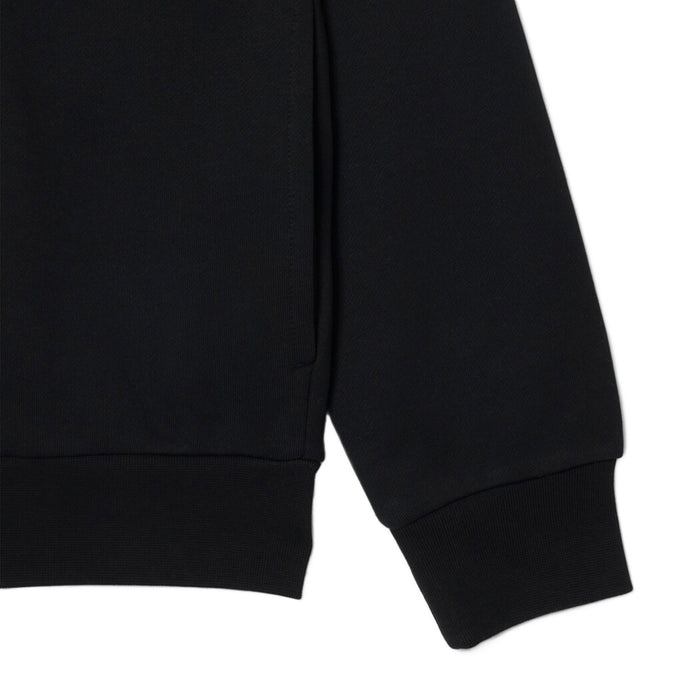 Lacoste Zipped Cotton Fleece Sweatshirt