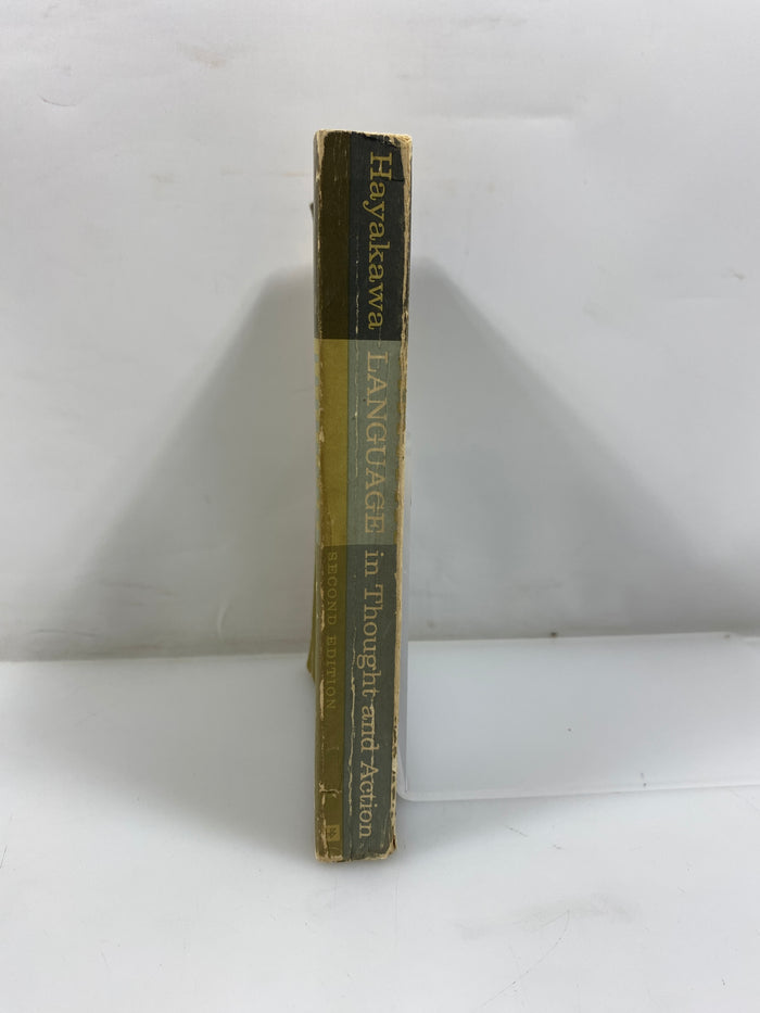 Language in Thought and Action by Hayakawa 1964 SC