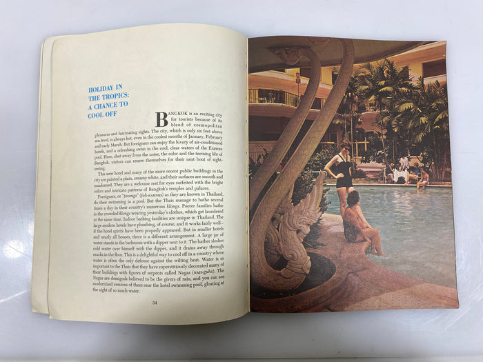 Let's Travel in Thailand by Darlene Geis 1969 SC