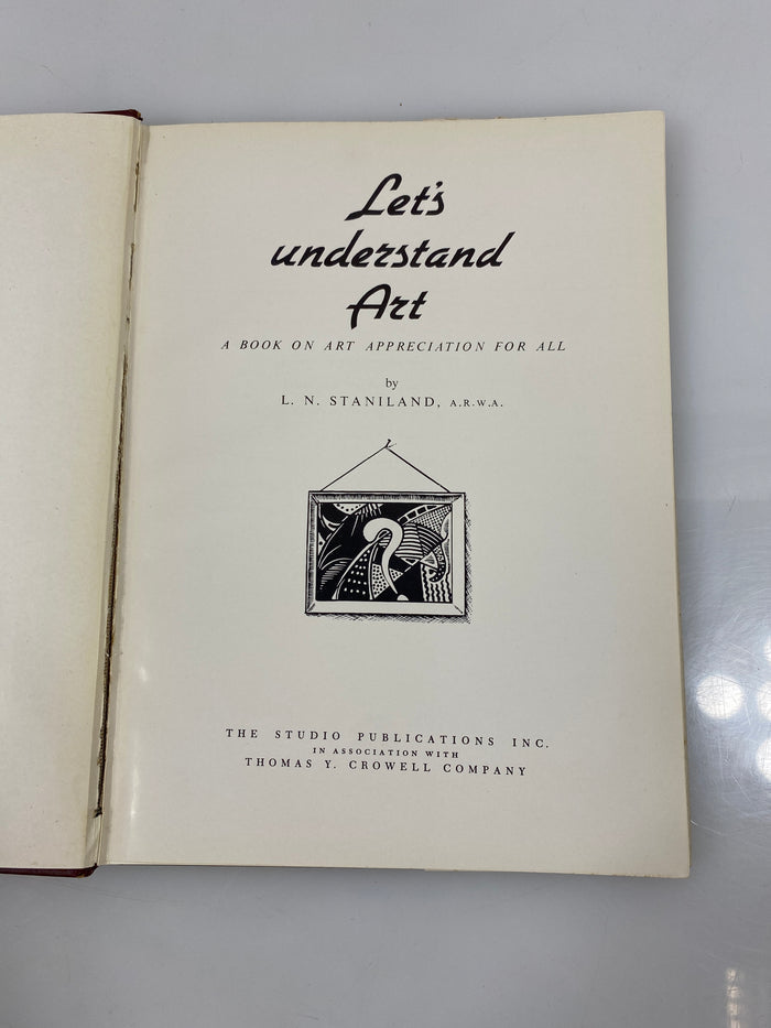 Let's Understand Art by L.N. Staniland HCDJ