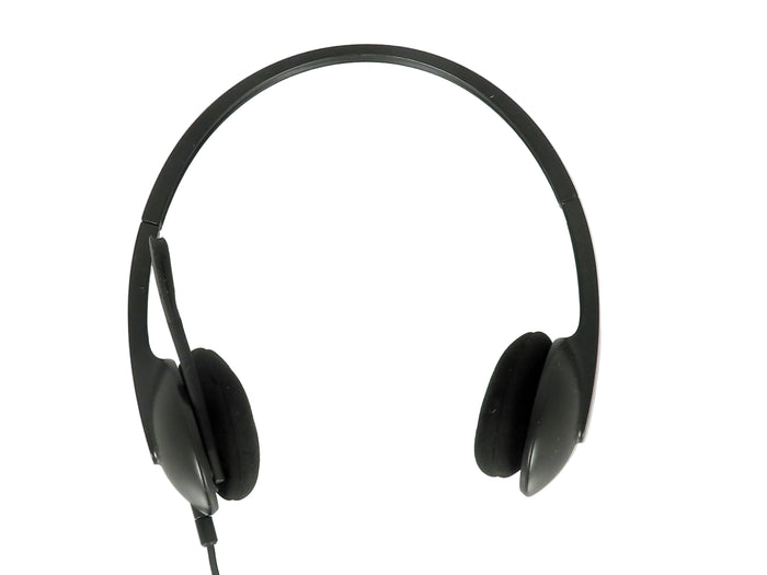 Logitech A-00044 Black Stereo Headset w/ Microphone