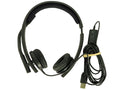 Logitech A-00064 Black 3.5mm Stereo Headset w/ Microphone