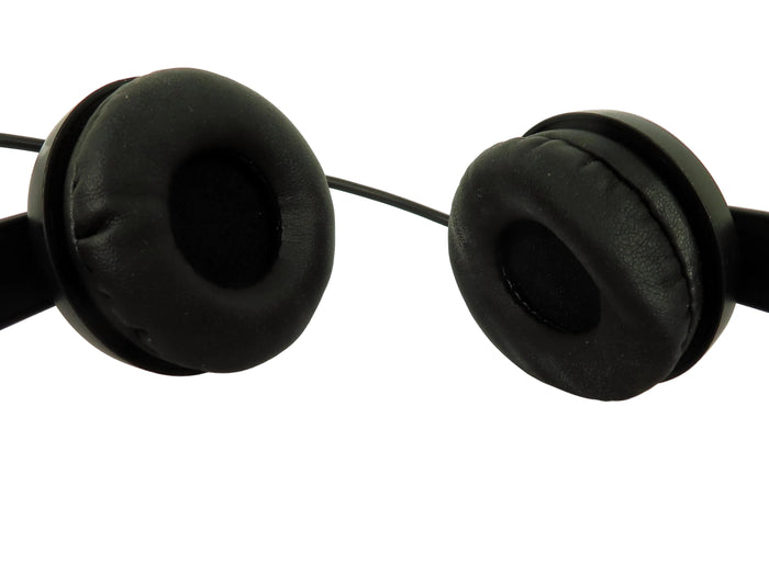 Logitech A-00064 Black 3.5mm Stereo Headset w/ Microphone