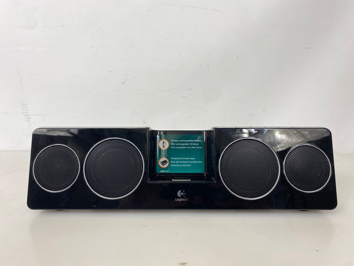 Logitech Pure-Fi Anywhere Compact Docking Speakers for iPod and iPhone *Bad Battery*