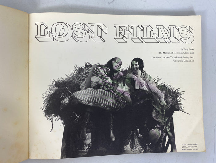 Lost Films by Gary Carey 1970 MOMA Lon Chaney/Lillian Gish/Greta Garbo SC