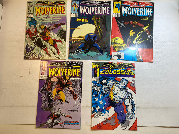 Lot of 10 Marvel Comics Presents Wolverine 1988-1989