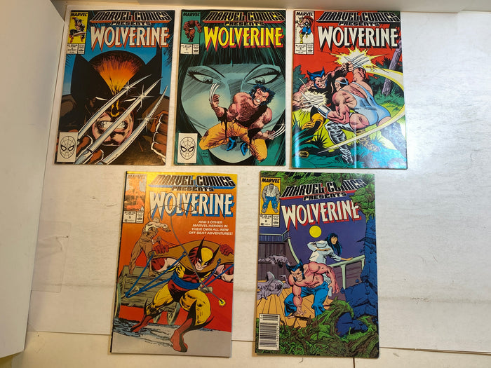 Lot of 10 Marvel Comics Presents Wolverine 1988-1989