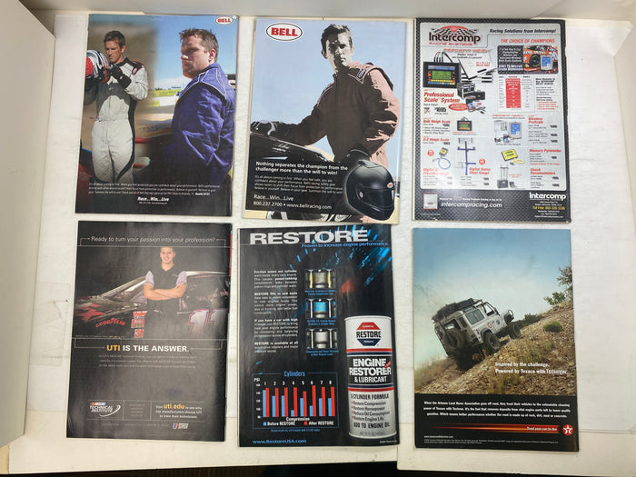 Lot of 10 Stock Car Racing Magazine 2008