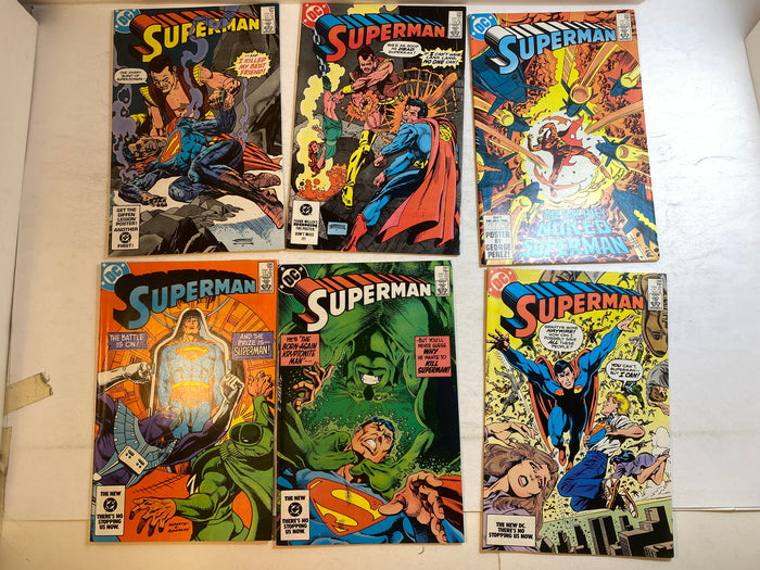 Lot of 11 Superman DC Comics 1981-1983