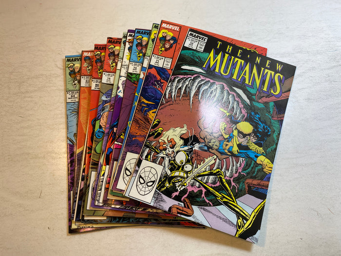 Lot of 15 New Mutants Marvel Comics 1988-1989