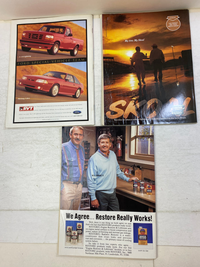 Lot of 15 Stock Car Racing Magazine 1992-1993