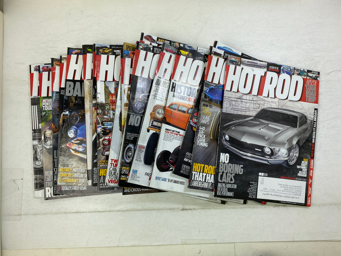 Lot of 17 Hot Rod Magazines 2013-2014