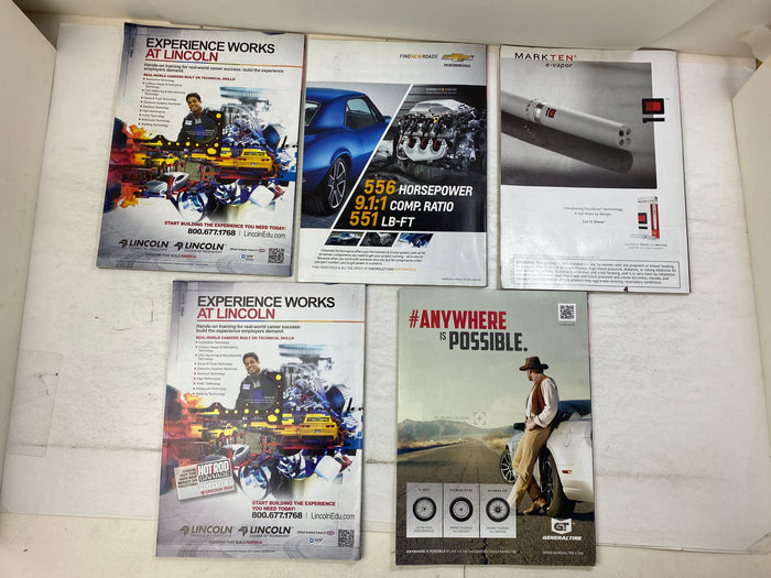 Lot of 17 Hot Rod Magazines 2013-2014