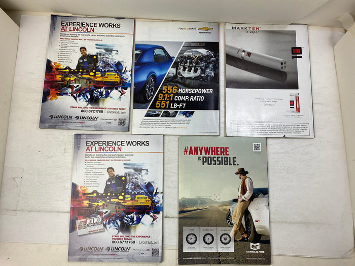 Lot of 17 Hot Rod Magazines 2013-2014