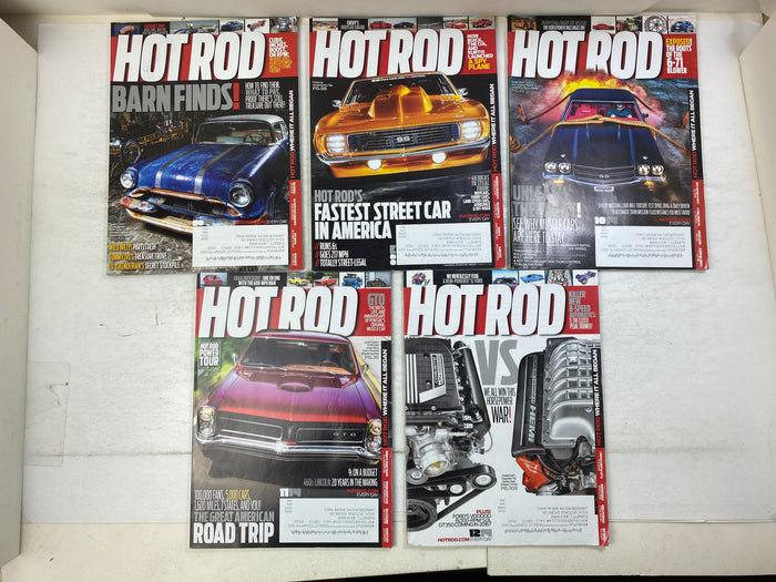 Lot of 17 Hot Rod Magazines 2013-2014