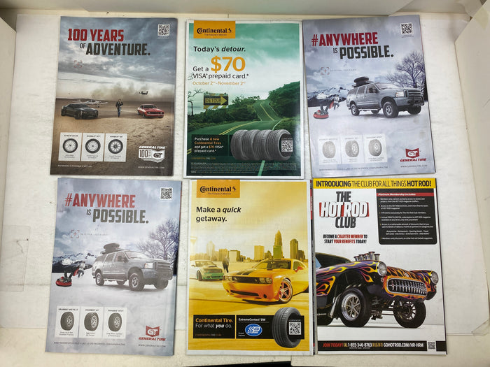 Lot of 18 Hot Rod Magazines 2015-2016