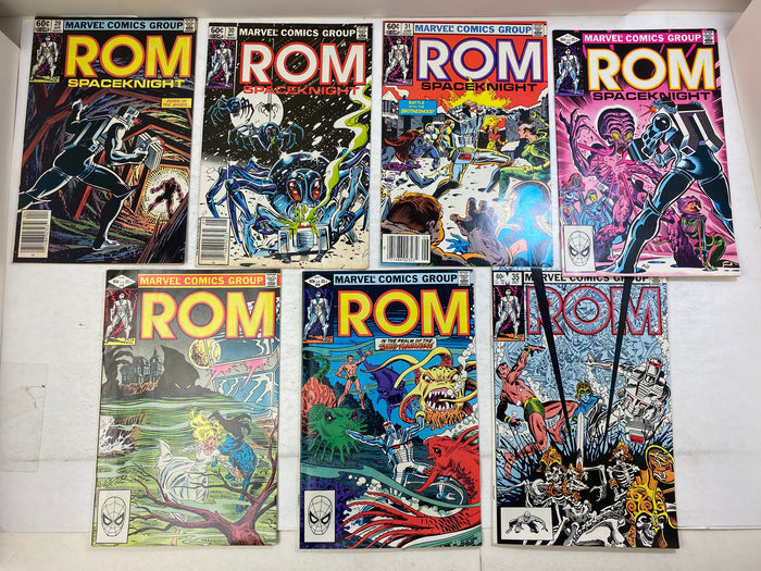 Lot of 19 Rom Spaceknight Marvel Comics 1980-1983