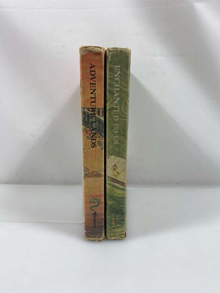 Lot of 2: Adventure Lands/Enchanted Isles 1954 HC