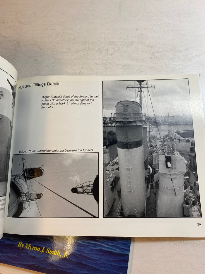 Lot of 2 Battleship Books USS North Carolina, Tennessee 1992-2000