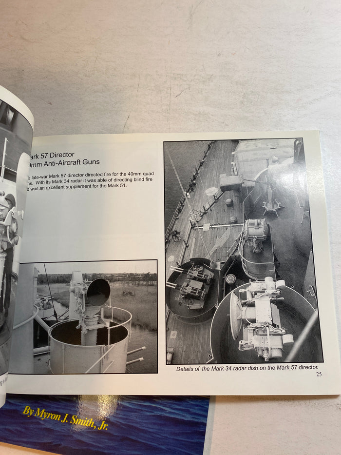 Lot of 2 Battleship Books USS North Carolina, Tennessee 1992-2000