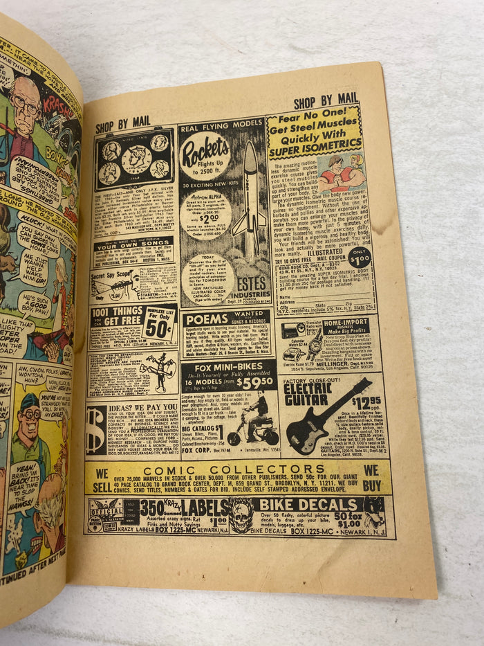 Lot of 2 Not Brand Echh Marvel Comics 1967