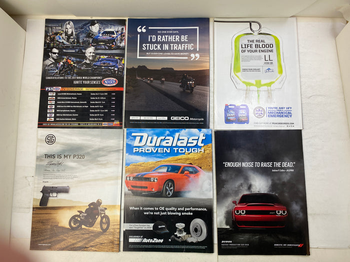 Lot of 20 Hot Rod Magazines 2017-2018
