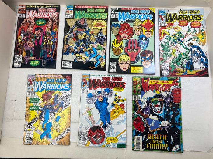 Lot of 23 New Warriors Marvel Comics 1990-1992