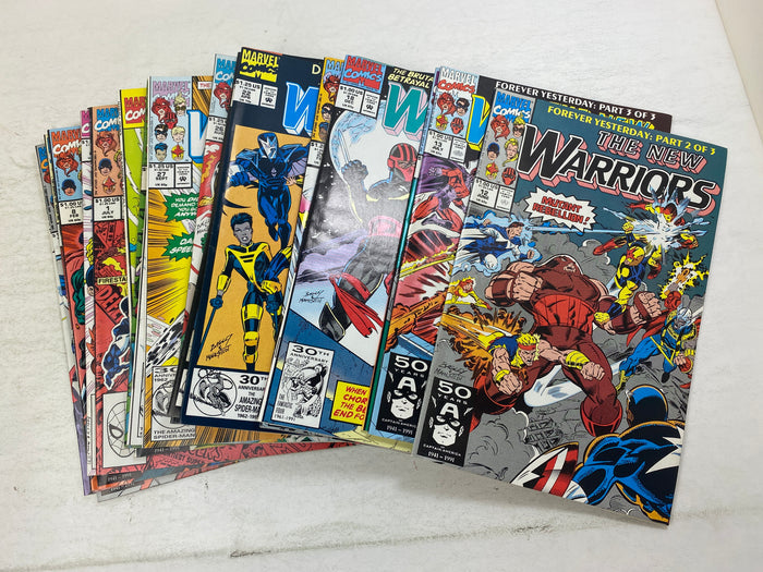 Lot of 23 New Warriors Marvel Comics 1990-1992