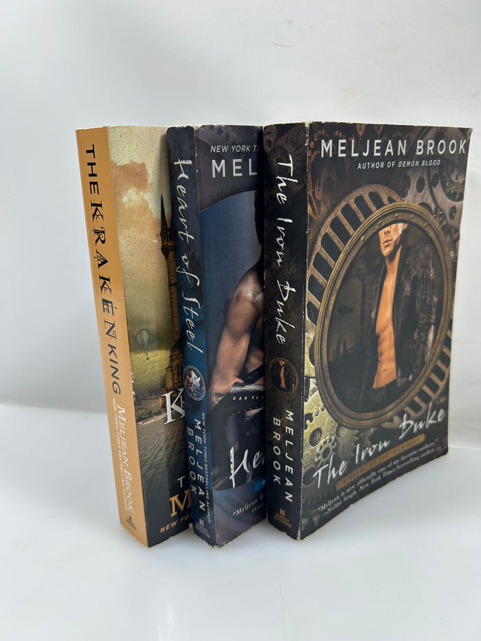 Lot of 3 Iron Seas Novels Meljean Brook SC 2010-2014