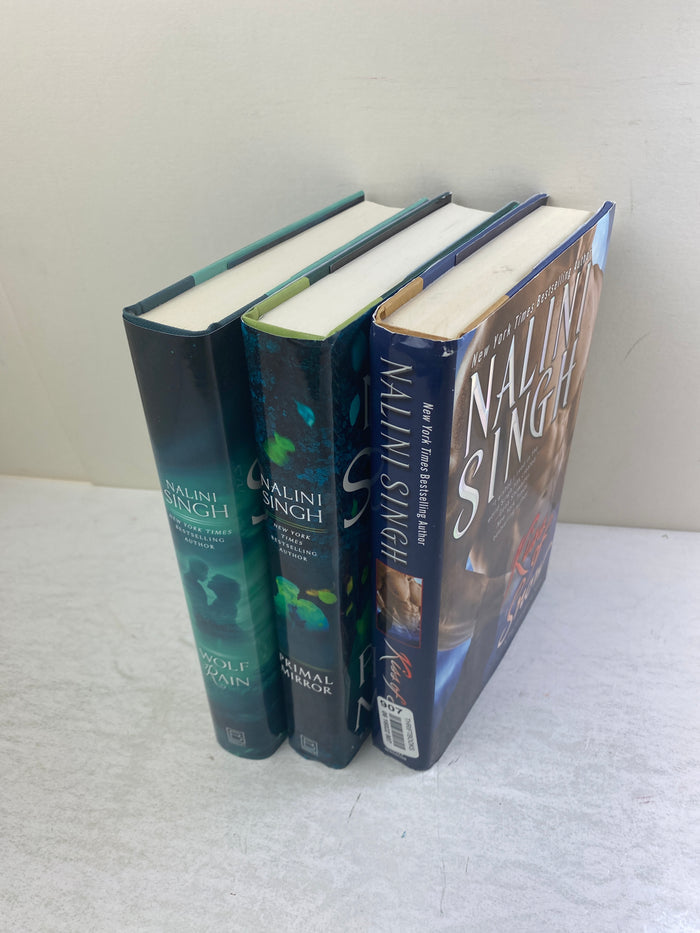 Lot of 3 Nalini Singh Psy-Changeling Trinity Novels HCDJ 2011-2024