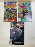 Lot of 3 New Mutants Marvel Comics Annuals/Specials 1984-1990