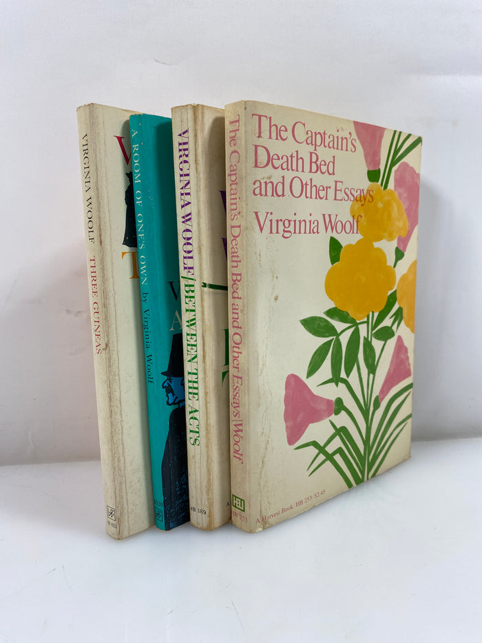 Lot of 4 1960's Virginia Woolf Paperbacks