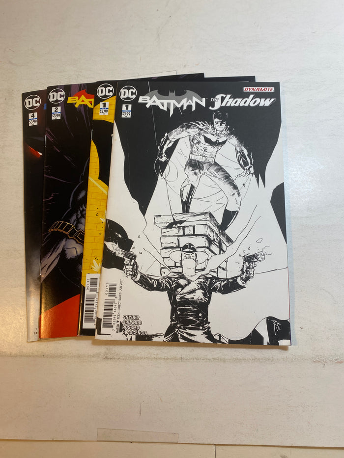 Lot of 4 Batman and the Shadow DC Comics 2017