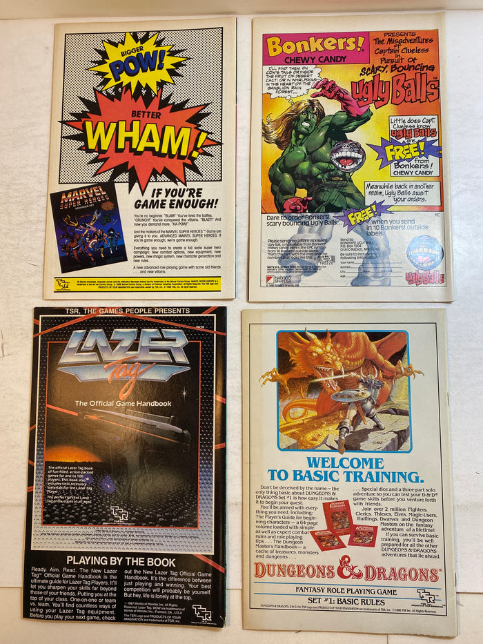 Lot of 4 Fallen Angels Marvel Comics 1987