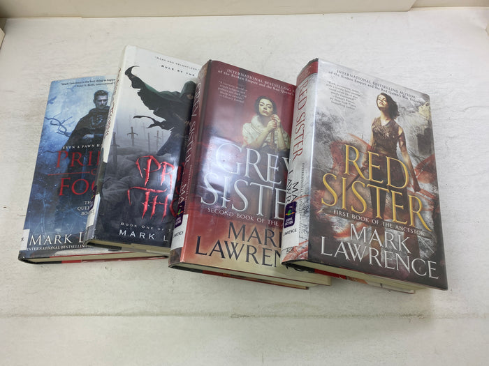 Lot of 4 Mark Lawrence Prince Sister Books HCDJ Ex Lib 2011-2018