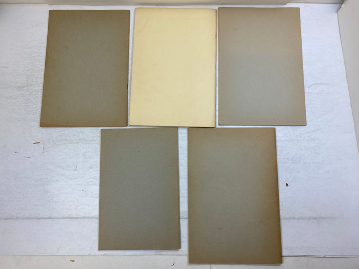 Lot of 5 Vintage Opera Programs Metropolitan Opera
