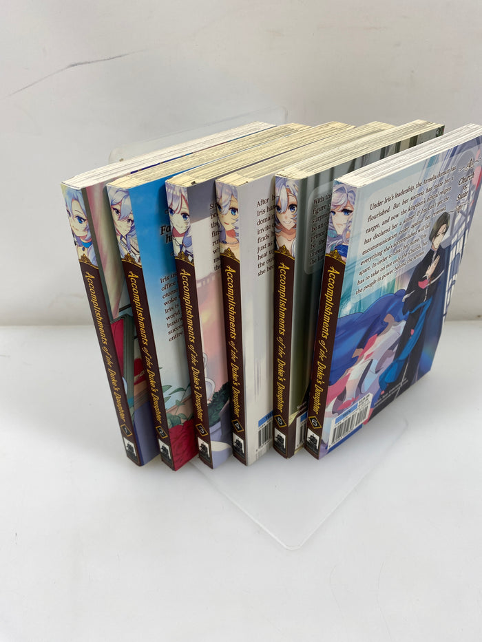 Lot of 6 Accomplishments of the Duke's Daughter Manga 2016-2019 SC