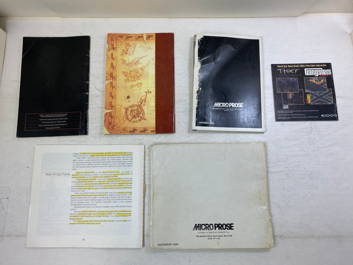 Lot of 6 Vintage PC Game Manuals Dune 2 Monkey Island 1992-1998