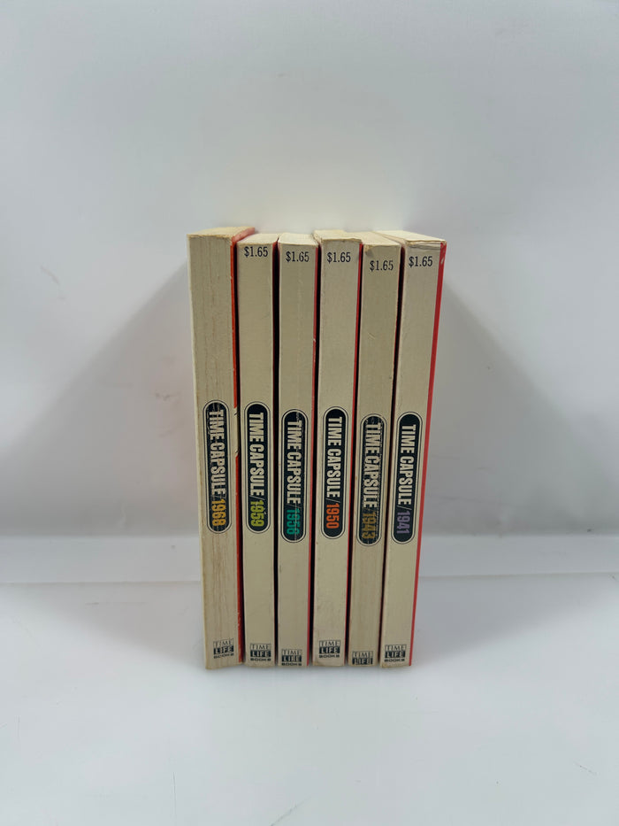 Lot of 6 Vols: Time Capsule 1941, 1943, 1950, 1958, 1959, & 1968 SC