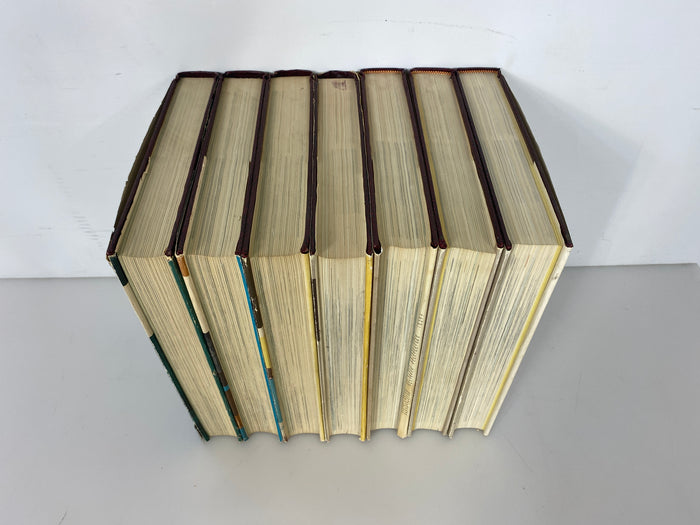 Lot of 7: Book of the Year Britannica 1959,61,62,64-67 HCDJ