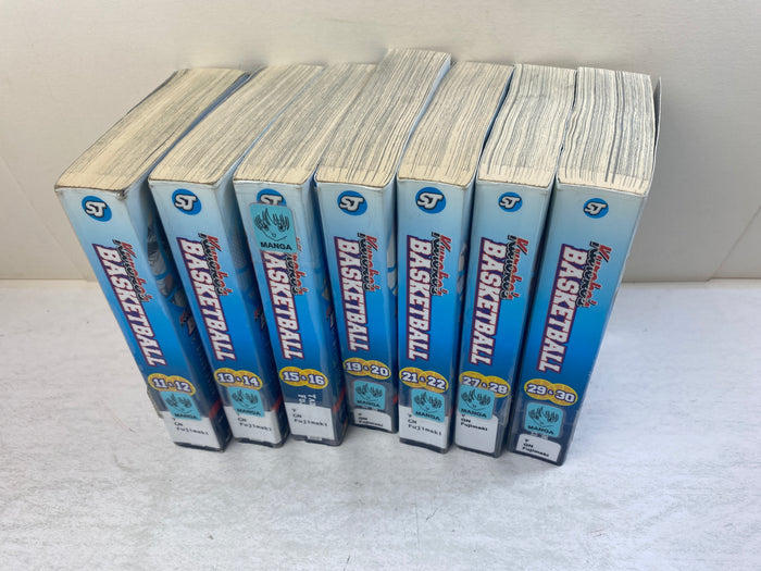 Lot of 7 Kuroko's Basketball Manga Ex Lib