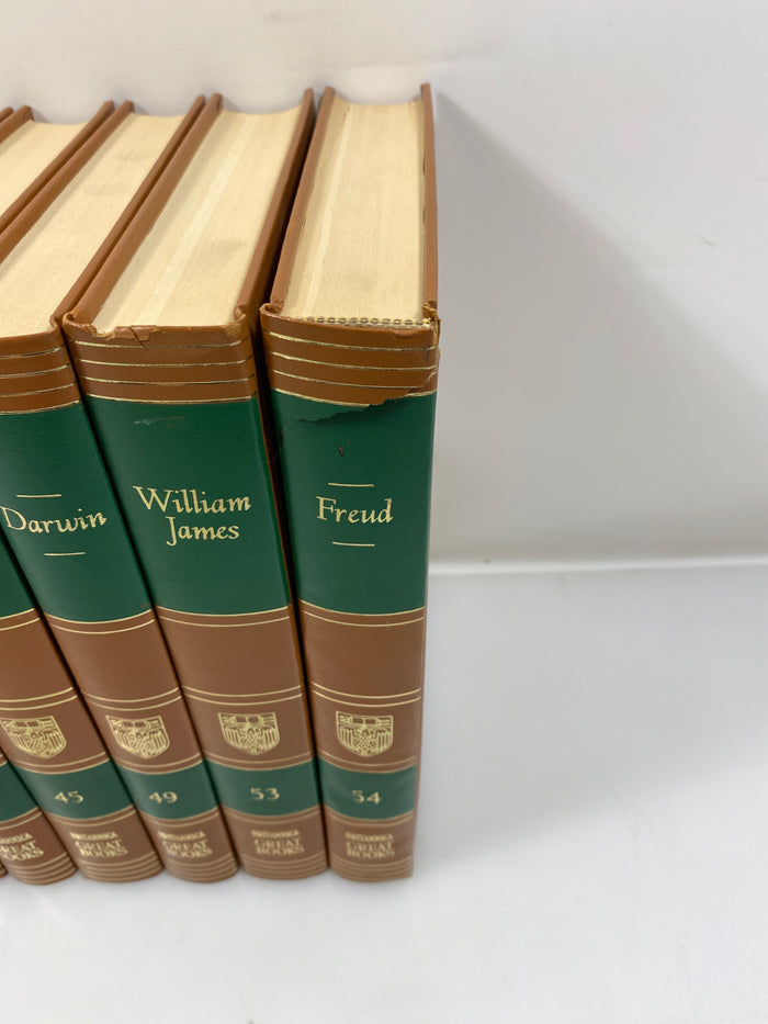 Lot of 9 Britannica Great Books of the Western World 1952 HC