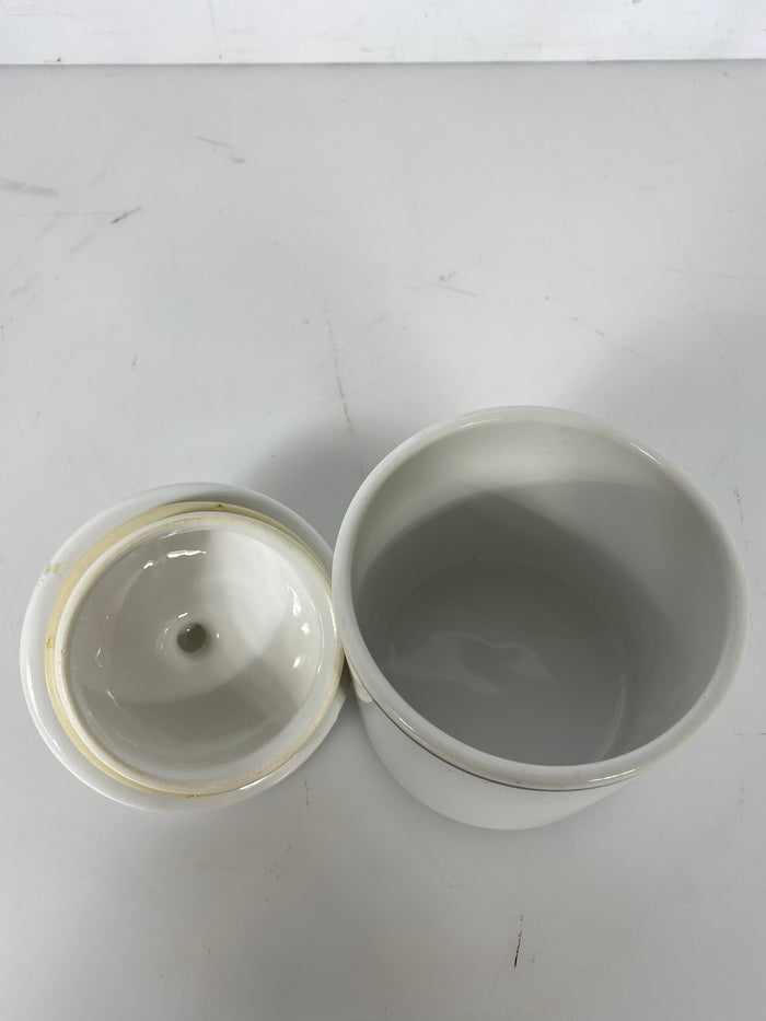 Lot of Four Vintage Ceramic Canister set by Over and Back