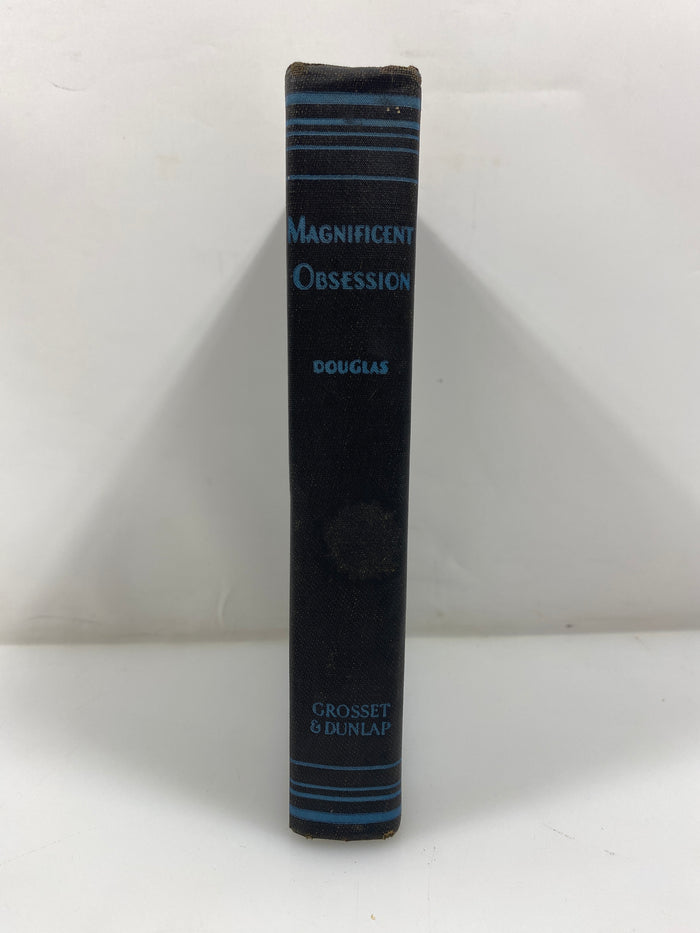 Magnificent Obsession by Lloyd C. Douglass 1929 HC