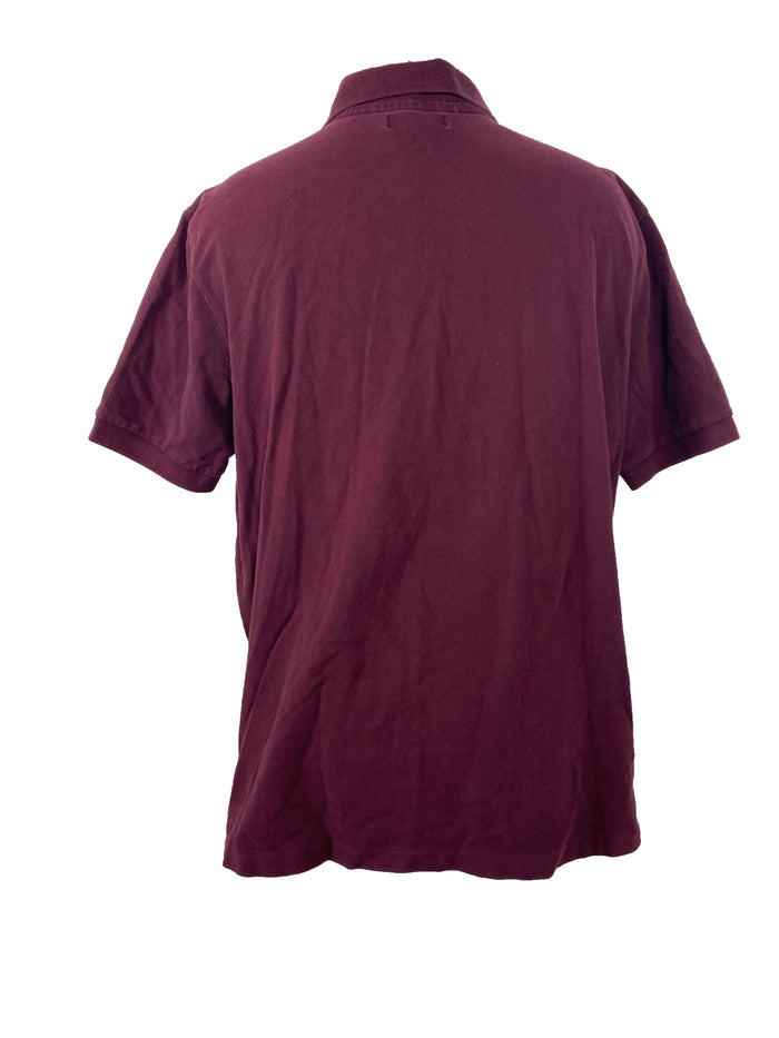 Maroon Polo by Ralph Lauren Polo Shirt Men's Size XXL